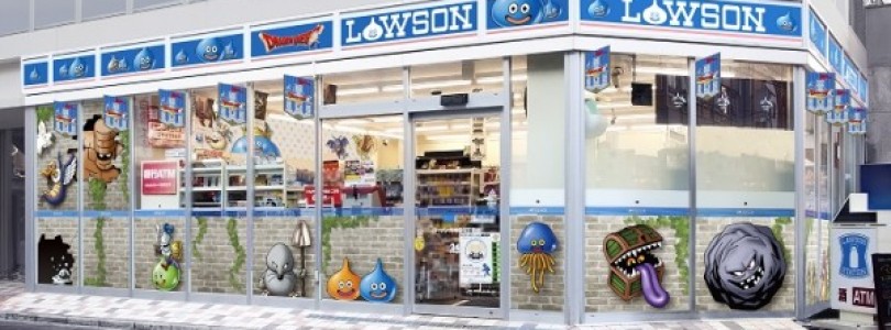 Apertura de tienda Lawson con temática de Dragon Quest