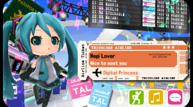 Hatsune Miku Project Mirai DX y sus funciones de StreetPass