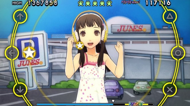 Margaret y Nanako en Persona 4: Dancing All Night