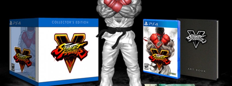 Edición coleccionista de Street Fighter V y extras de la reserva en Norteamérica