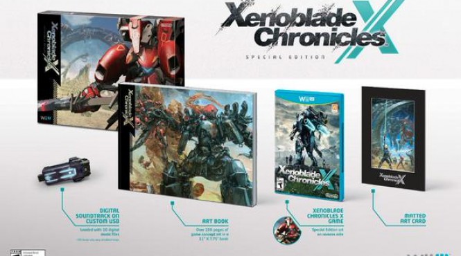 Edición especial de Xenoblade Chronicles X para Norteamérica