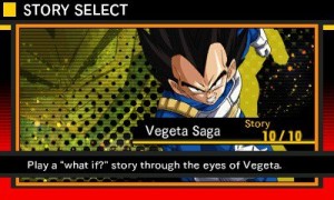 Z Story Vegeta Saga