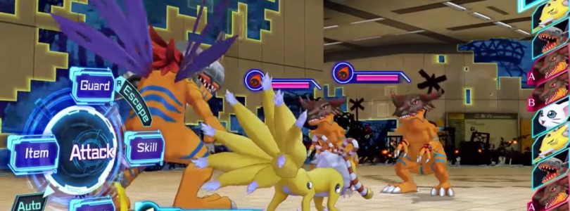 Gameplay de 15 minutos de ‘Digimon Story: Cyber Sleuth’