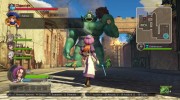 Batalla contra el jefe Gigantes de ‘Dragon Quest Heroes’