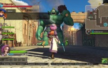 Batalla contra el jefe Gigantes de ‘Dragon Quest Heroes’