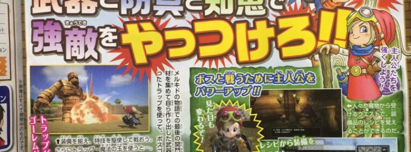 Detalles sobre el primer jefe de ‘Dragon Quest Builders’