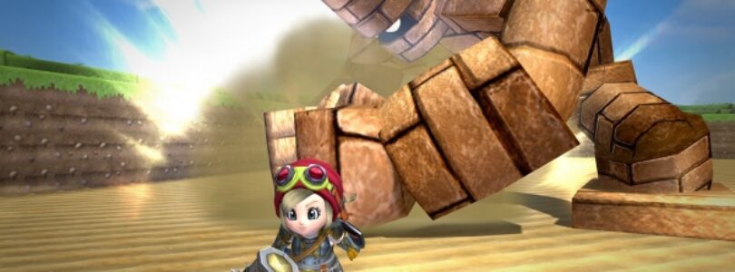 Detalles sobre el equipo y la batalla contra el Golem en ‘Dragon Quest Builders’