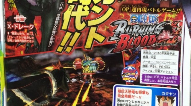 ‘One Piece: Burning Blood’ añade a X Drake y a Franky como personajes jugables