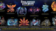 Detallados los 12 eidolones de ‘Final Fantasy Explorers’