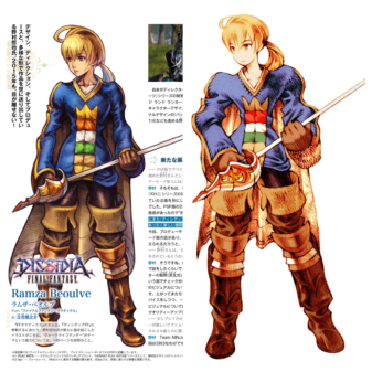 ‘Dissidia Final Fantasy’ añadirá a Ramza a su elenco de personajes