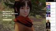 Renovación de la web y nuevo vídeo de ‘Shenmue III’