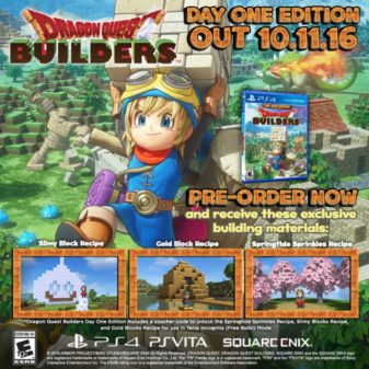 Anunciada la edición Day One de ‘Dragon Quest Builders’