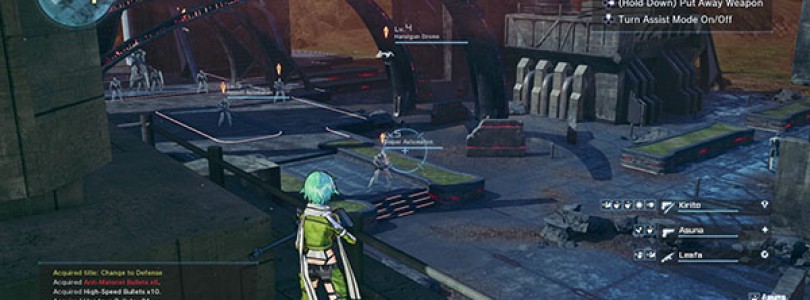 Dengeki Online ha mostrado un nuevo gameplay de ‘Sword Art Online: Fatal Bullet’