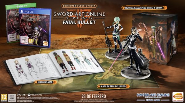 Confirmada la fecha de lanzamiento y ediciones disponibles de ‘Sword Art Online: Fatal Bullet’