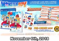 ‘Monster Boy’ llegará el 6 de noviembre a Switch, PS4 y XBO