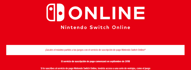 El Online de Nintendo Switch llegará en la segunda mitad de septiembre