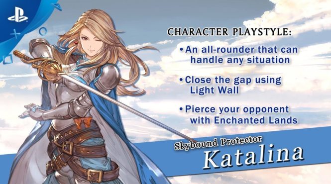 Nuevo tráiler de Katalina en Granblue Fantasy: Versus