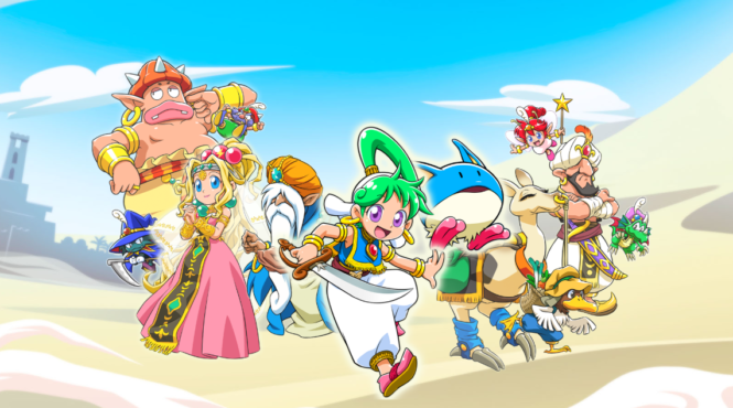 Anunciado Wonder Boy: Asha in Monster World para PS4 y Nintendo Switch