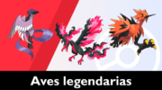 Consiguiendo a las aves legendarias de Las Nieves de la Corona en Pokémon Espada / Escudo