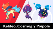 Consiguiendo a Keldeo, Cosmog y Poipole en Las Nieves de la Corona de Pokémon Espada / Escudo