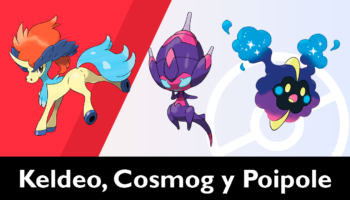 Consiguiendo a Keldeo, Cosmog y Poipole en Las Nieves de la Corona de Pokémon Espada / Escudo