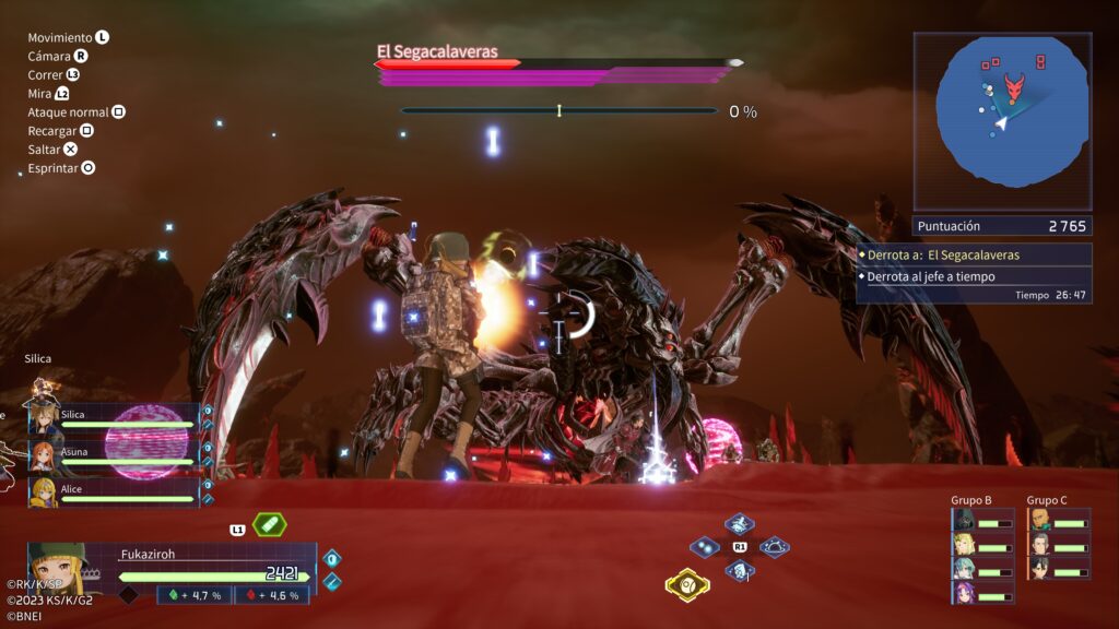 SWORD ART ONLINE Fractured Daydream 47